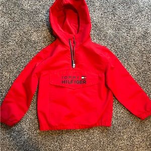 Boys 5 Tommy Hilfiger 1/4 zip hoodie pullover